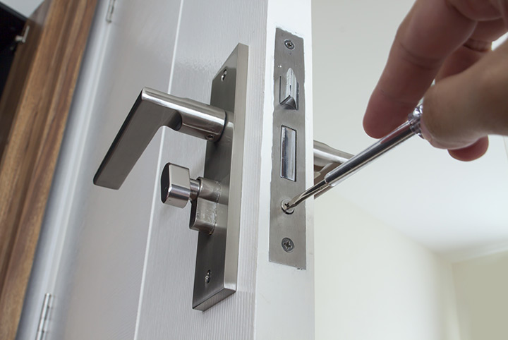 Our local locksmiths are able to repair and install door locks for properties in Camberley and the local area.